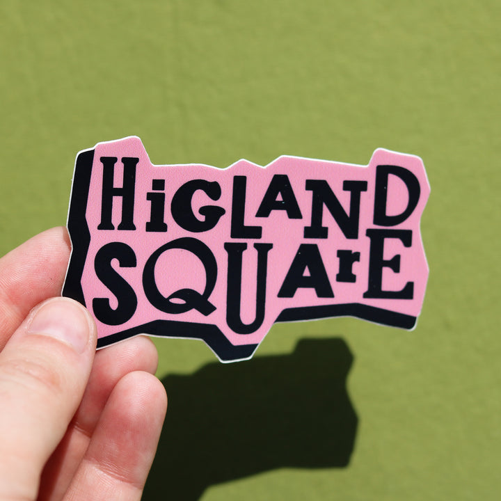 Highland Square Sticker