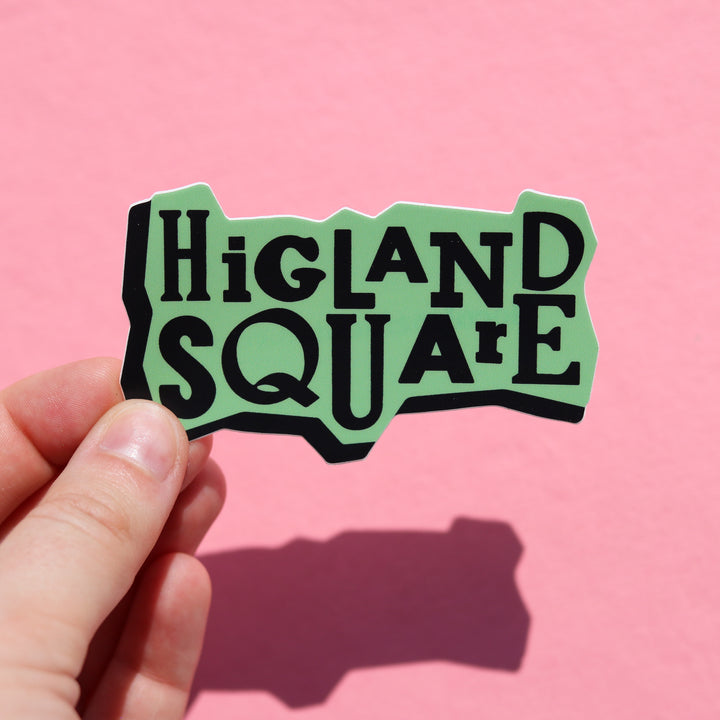 Highland Square Sticker