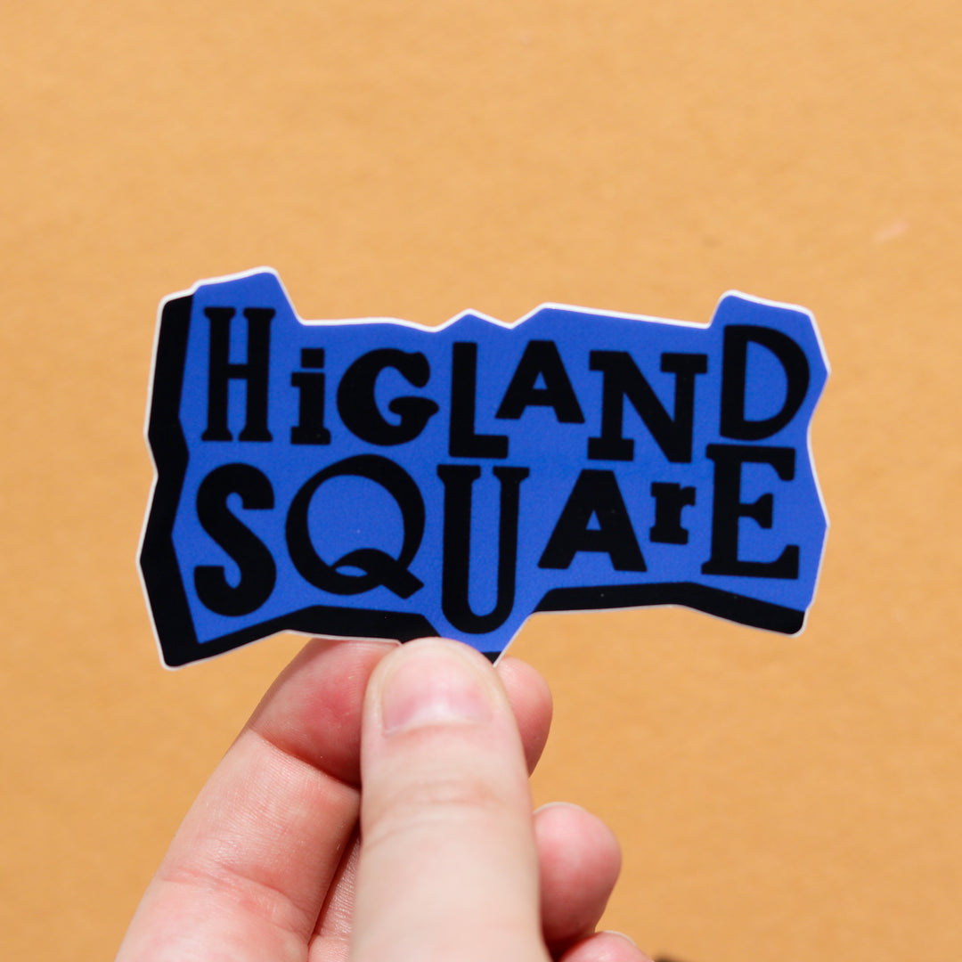Highland Square Sticker