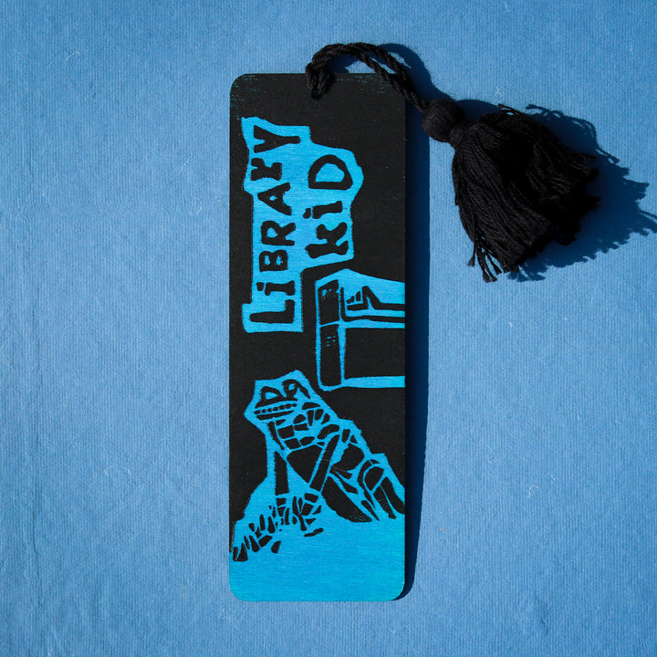 Library Kid Bookmark