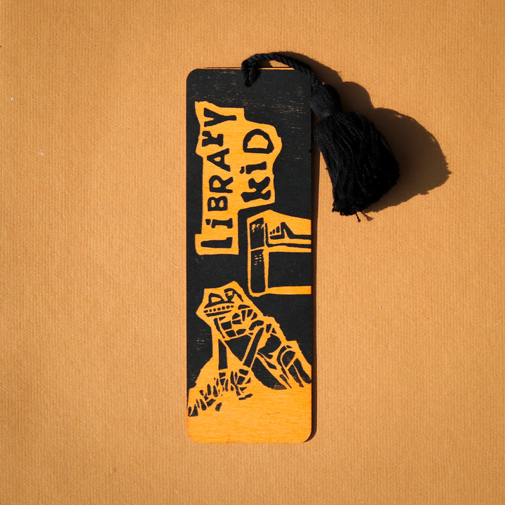 Library Kid Bookmark