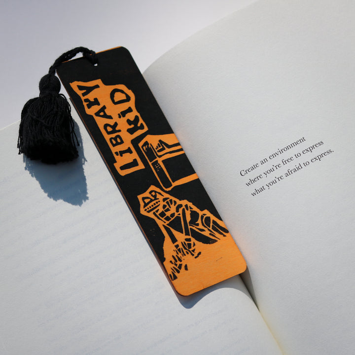Library Kid Bookmark