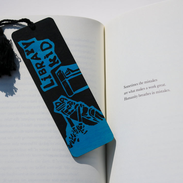 Library Kid Bookmark