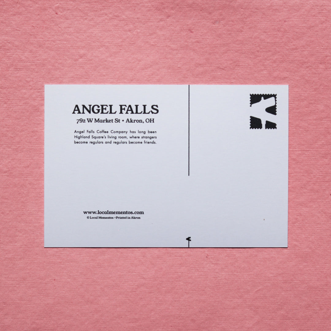 Angel Falls Coffee Postcard