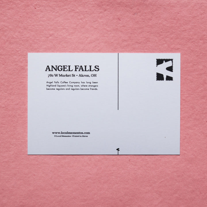 Angel Falls Coffee Postcard