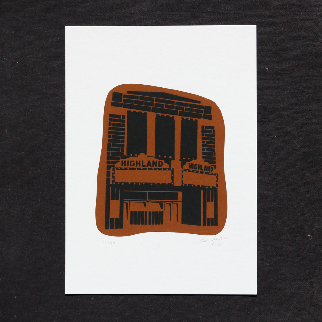 Highland Theatre Print