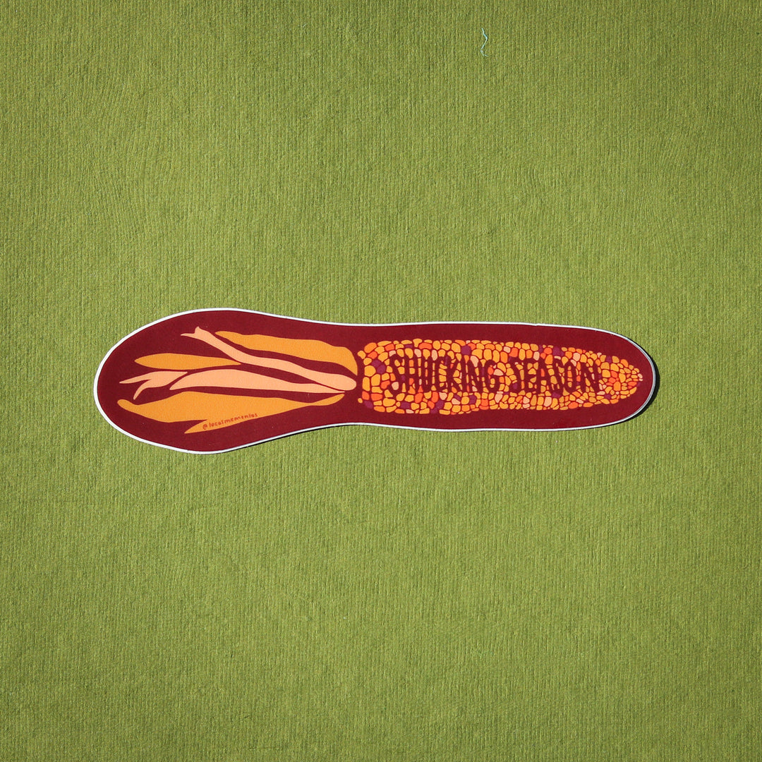 Shucking Season Sticker