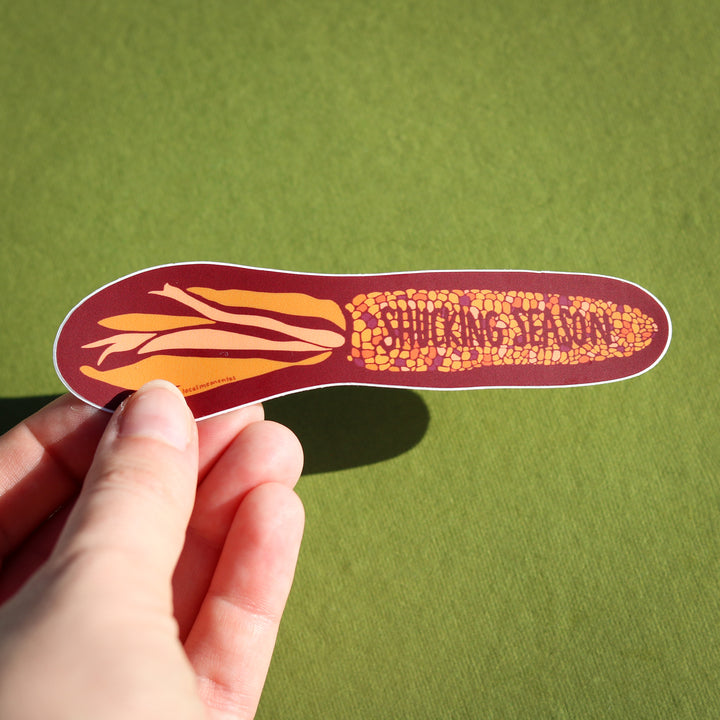 Shucking Season Sticker