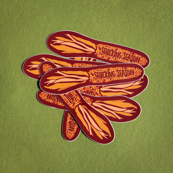 Shucking Season Sticker