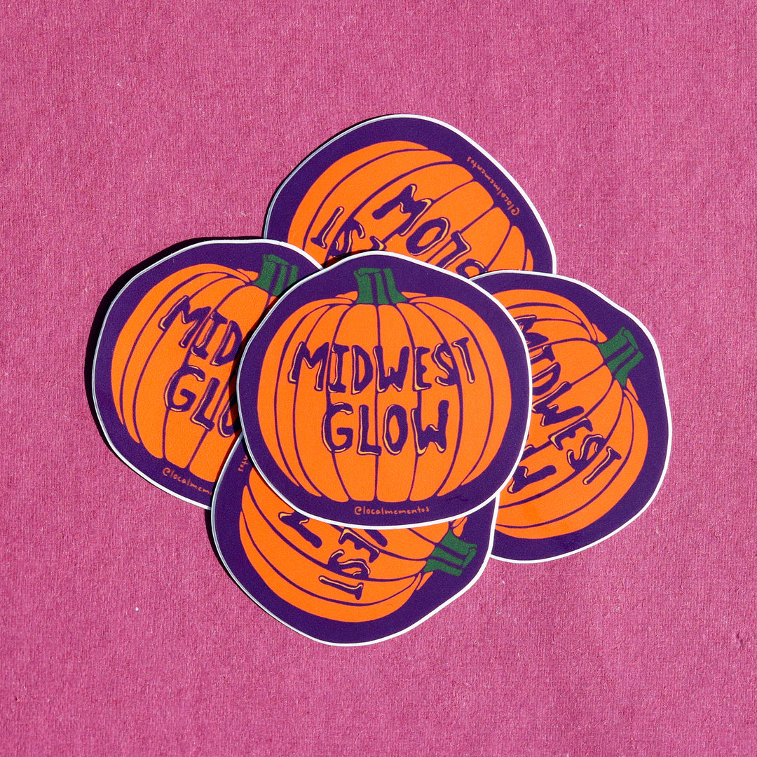 Midwest Glow Sticker