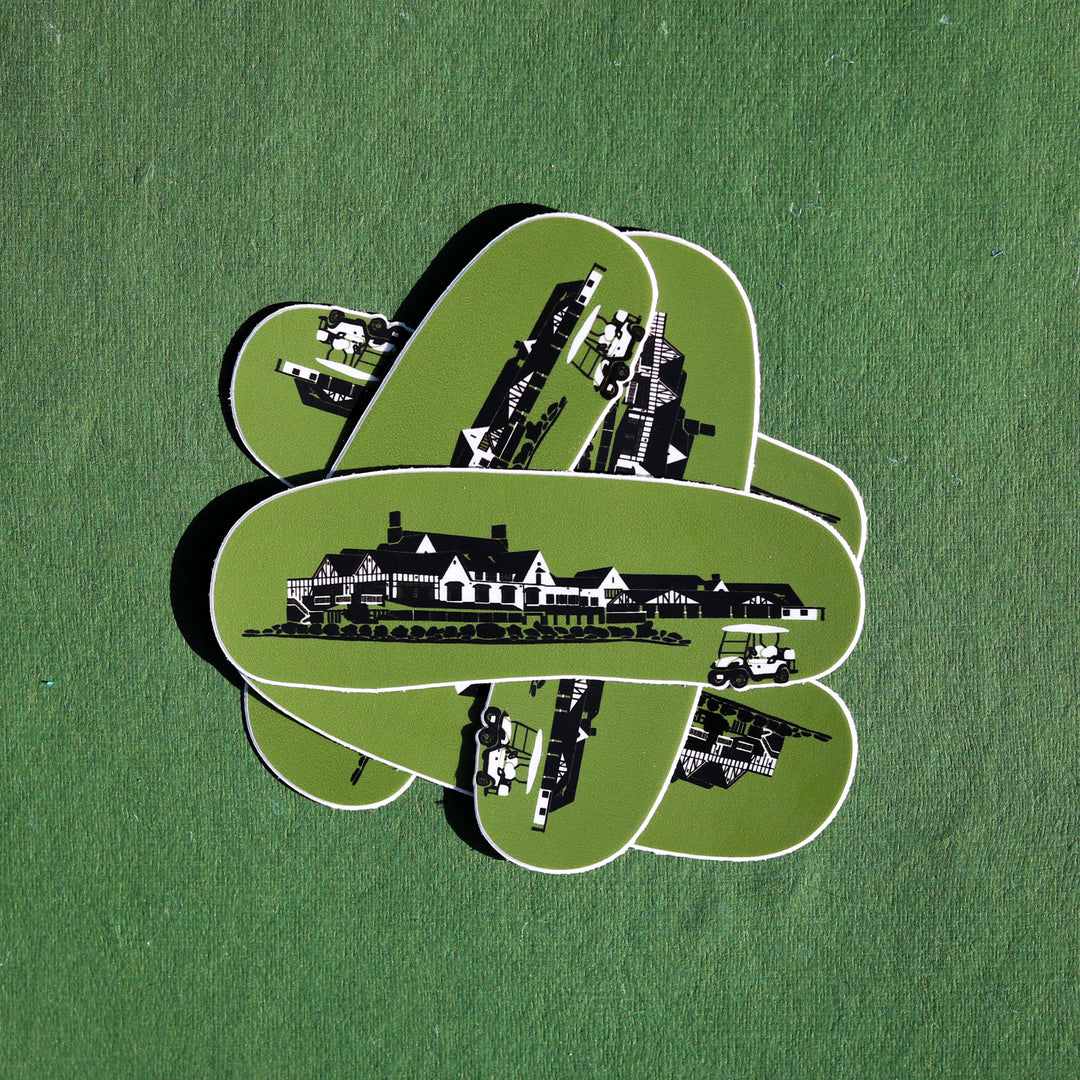Portage Country Club Sticker