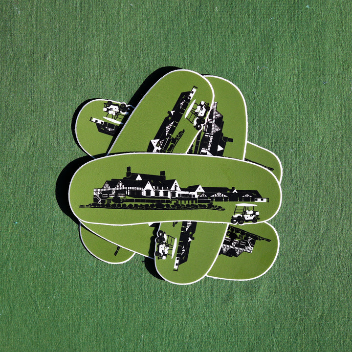 Portage Country Club Sticker
