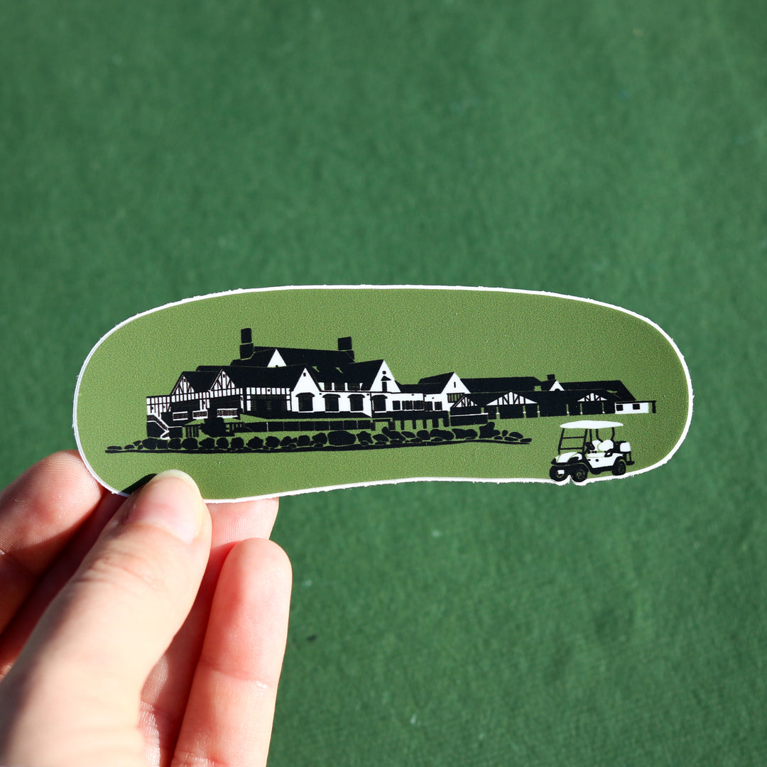 Portage Country Club Sticker