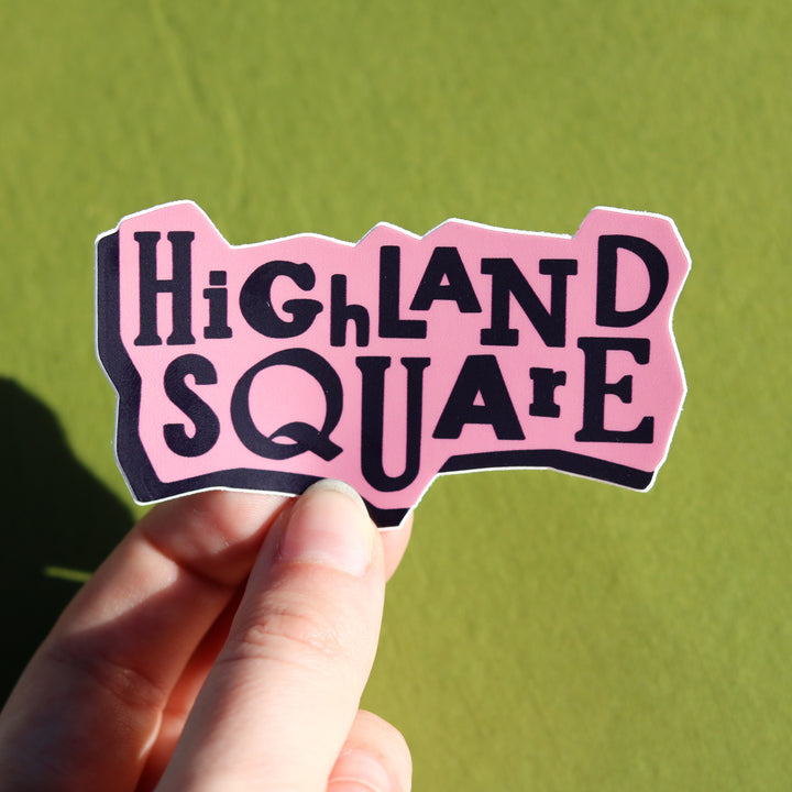 Highland Square Sticker