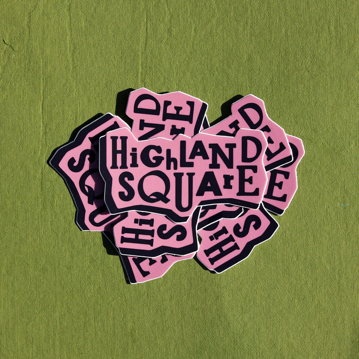Highland Square Sticker