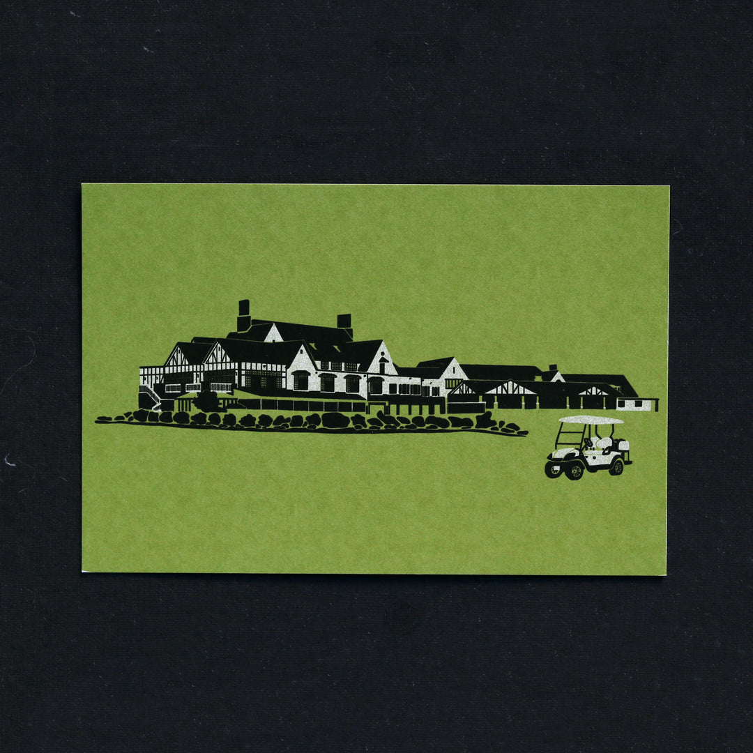 Portage Country Club Postcard