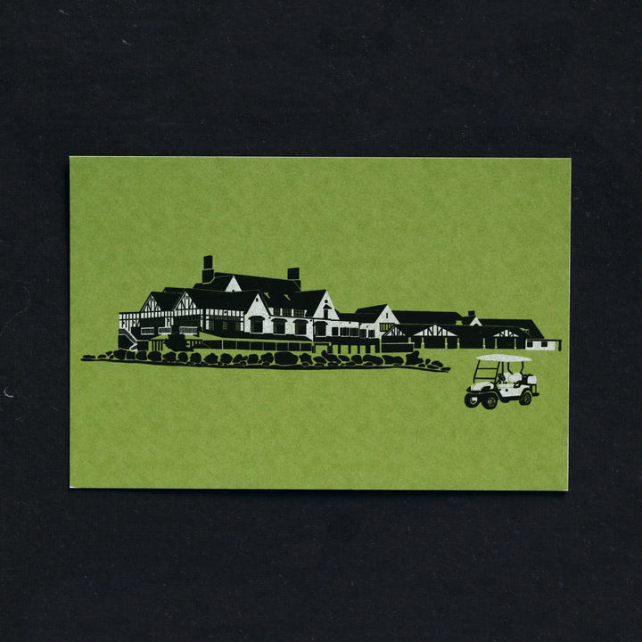 Portage Country Club Postcard