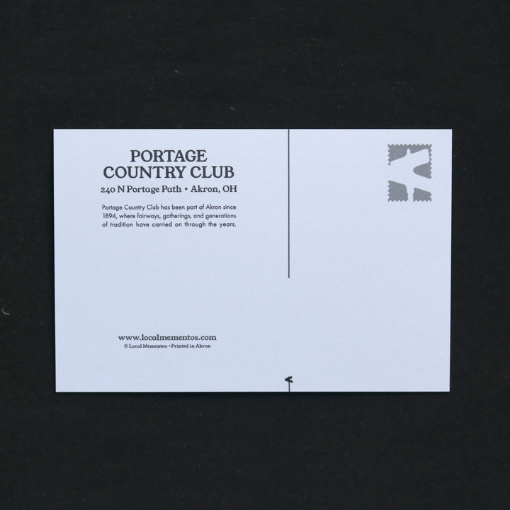 Portage Country Club Postcard