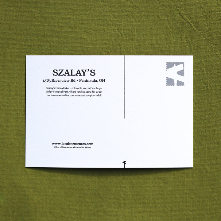Szalay's Postcard